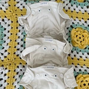 Esembly baby cloth diaper inners set of 3 size 1